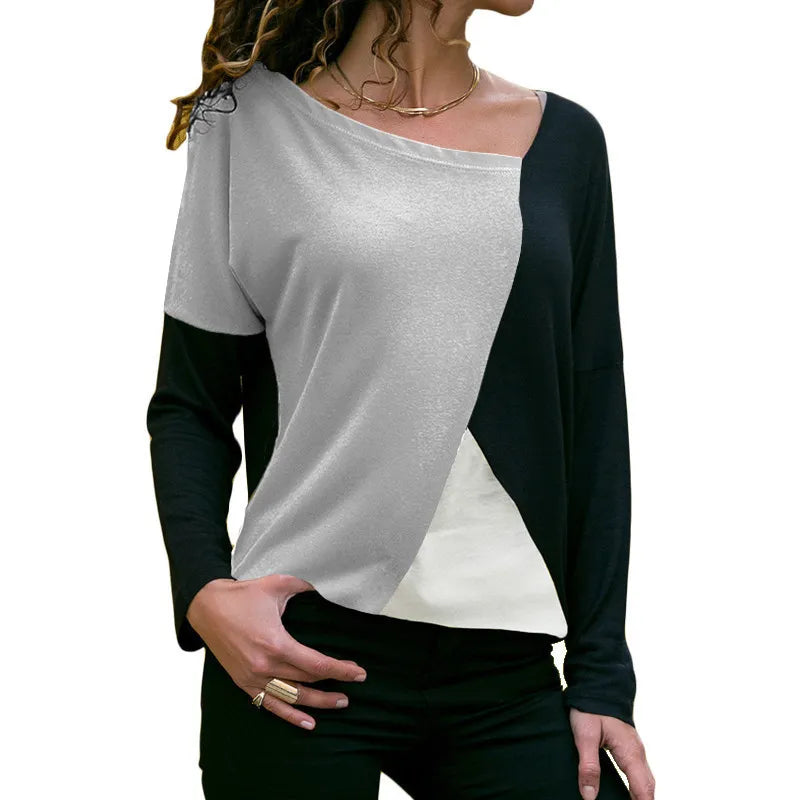 Women Luexbo Atumn Casual Long Sleeve T Shirt