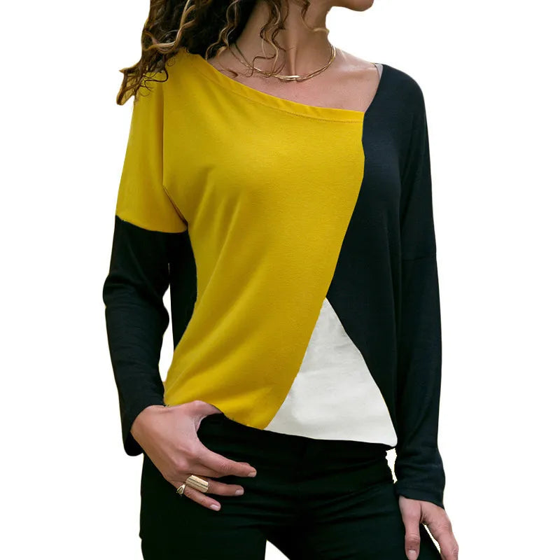 Women Luexbo Atumn Casual Long Sleeve T Shirt