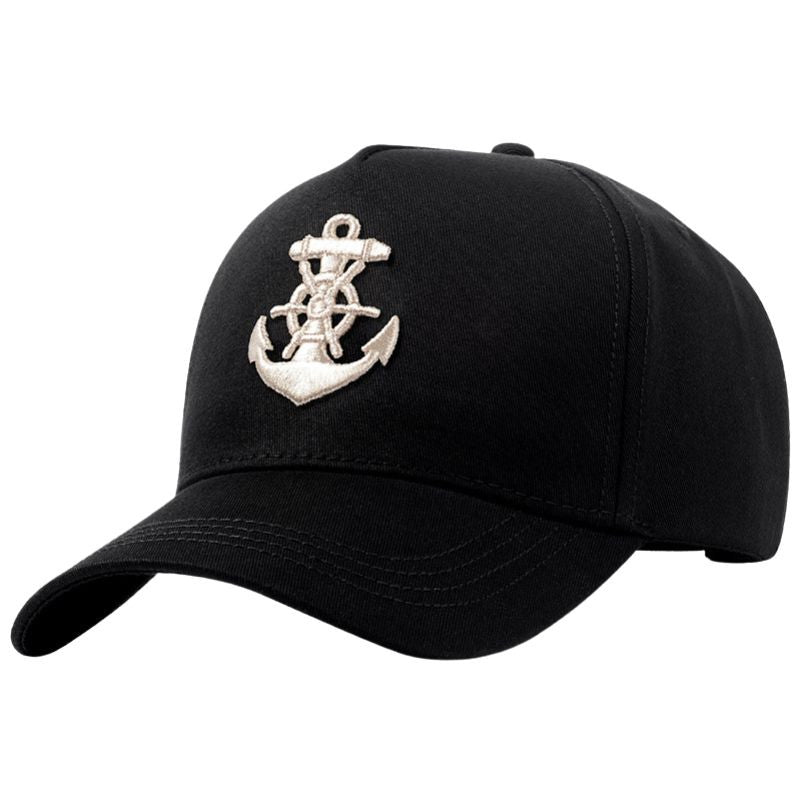 Cotton Anchor Embroidered Baseball Caps For Men Women