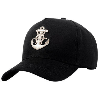 Cotton Anchor Embroidered Baseball Caps For Men Women