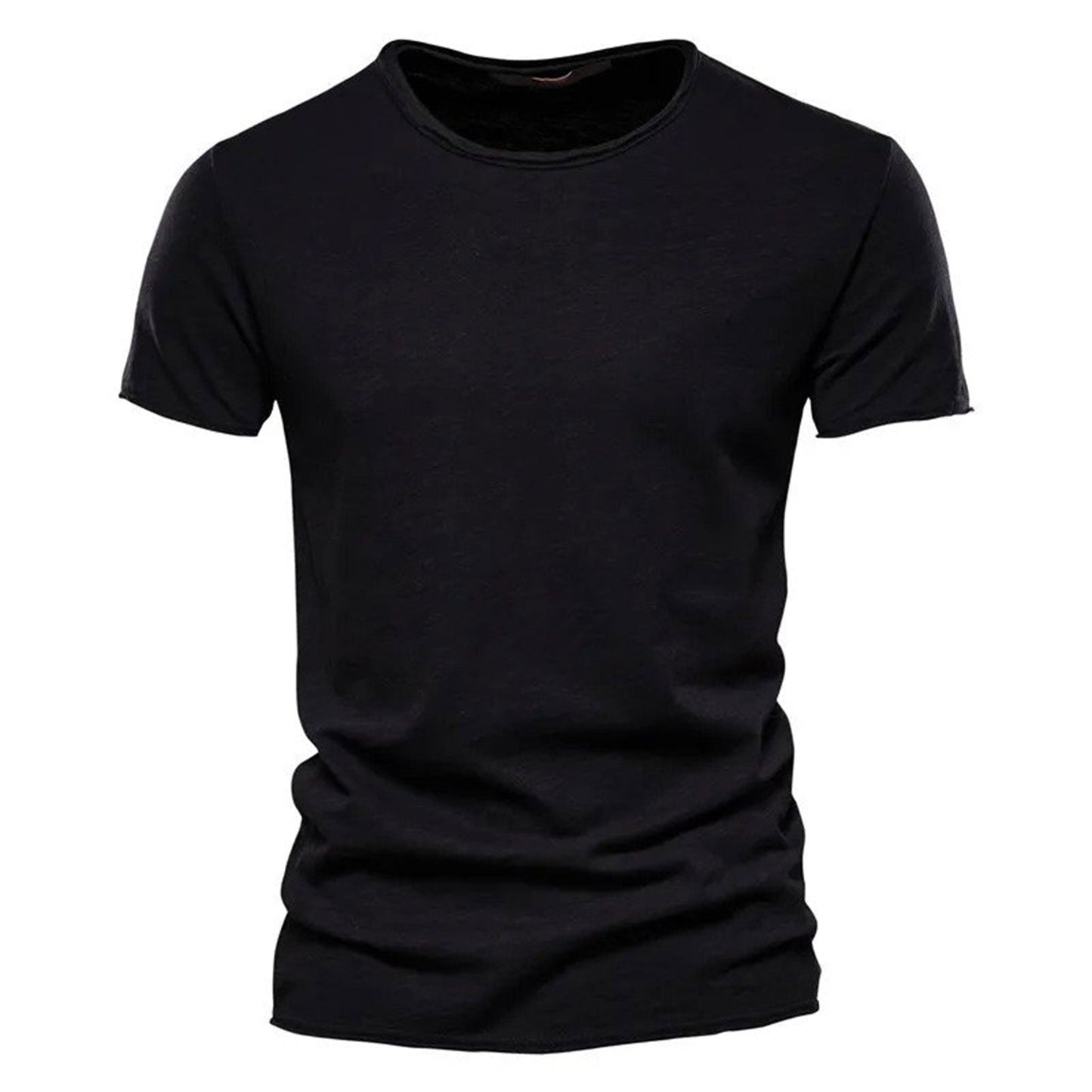 Elevate Your Summer Wardrobe with High-Quality Men's Solid Color T-shirt